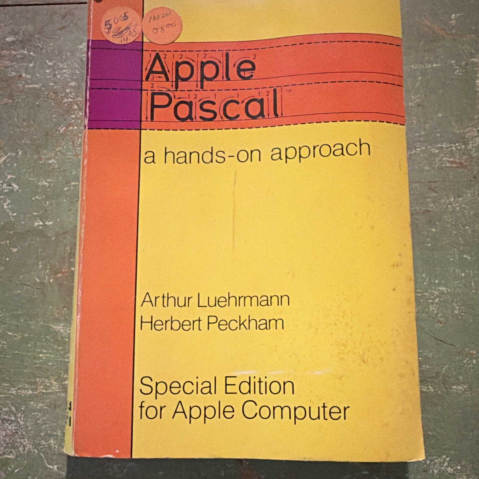 McGraw-Hill Vintage Apple Pascal Hands-On Approach Special Edition Book