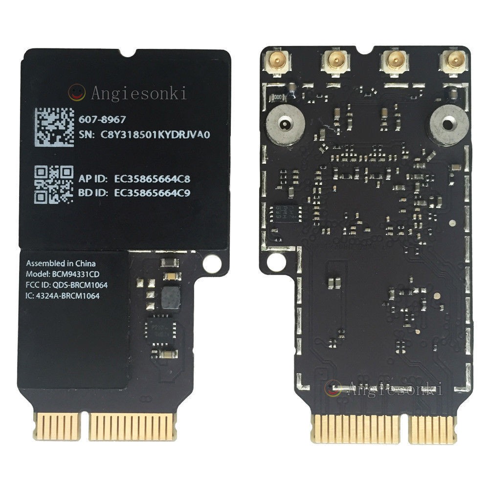 Broadcom BCM94331CD 802.11a/b/g WiFi card + Bluetooth 4.0 for Apple A1418 A1419