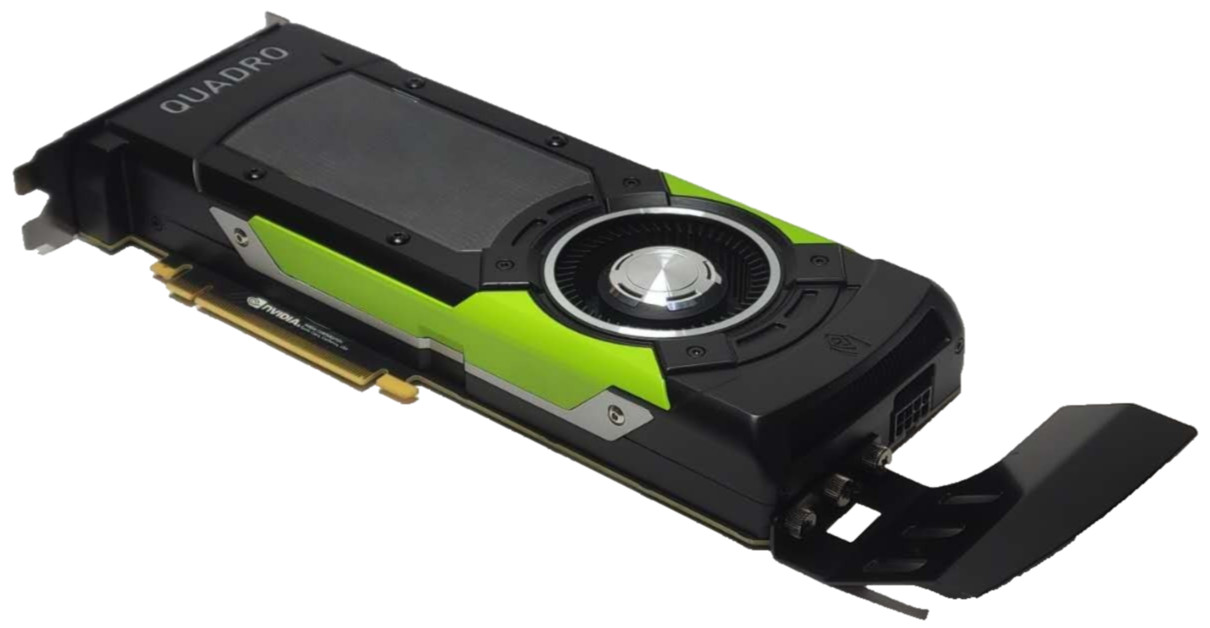 HP NVIDIA Quadro P6000 24GB GDDR5 Graphics Video Card GPU with Bracket