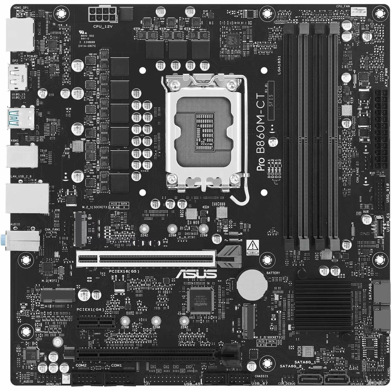 Asus PRO B860MCTCSM Micro ATX Motherboard LGA-1851 B860