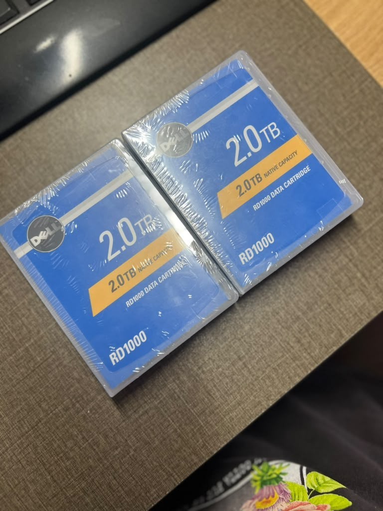 Dell RD1000 2TB RD1000 Data Cartridge DP/N 01G3VN NEW & SEALED