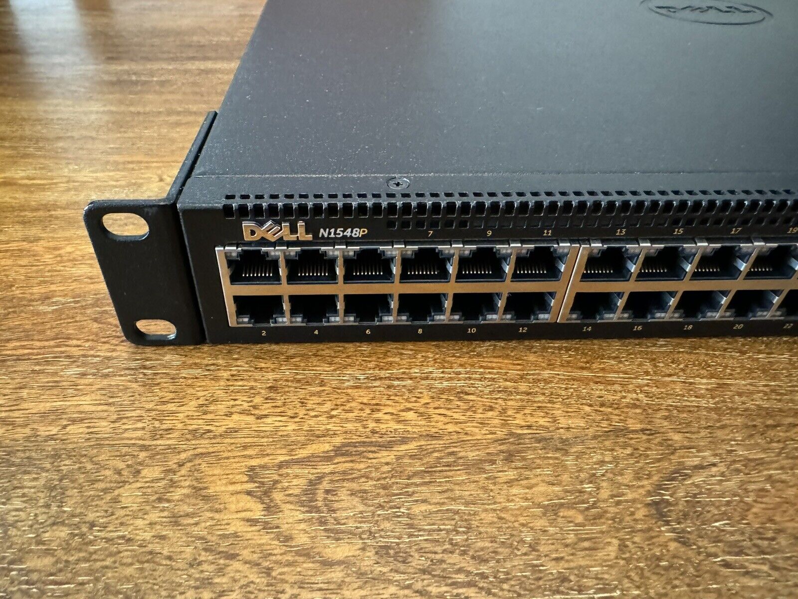 Dell N1548P 48 Port Gigabit 1GbE PoE+ 4P SFP+ Network Layer 3 Switch, PRE-OWNED.