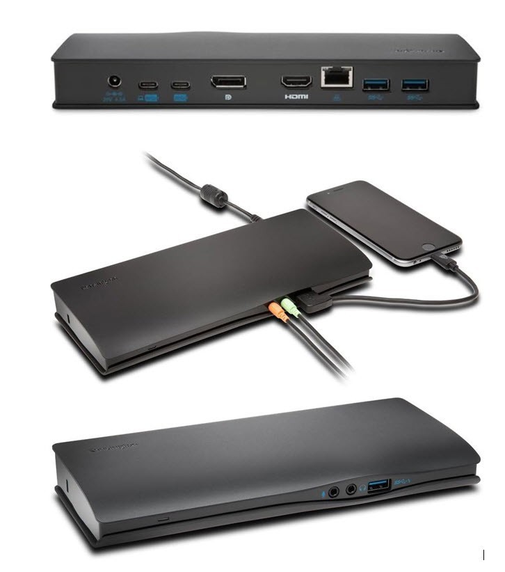 Kensington SD4600P Universal USB-C Docking Station w/ Power Lots of 4 New