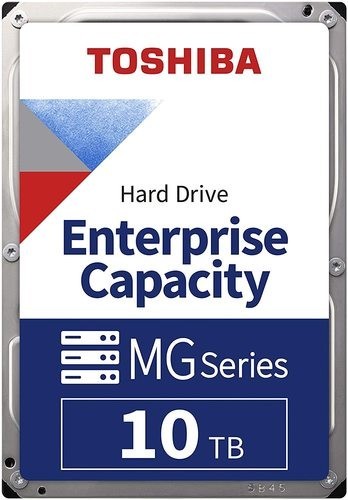 Toshiba MG06 10TB 3.5" SATA 6Gb/s Enterprise HDD 7200RPM MG06ACA10TE