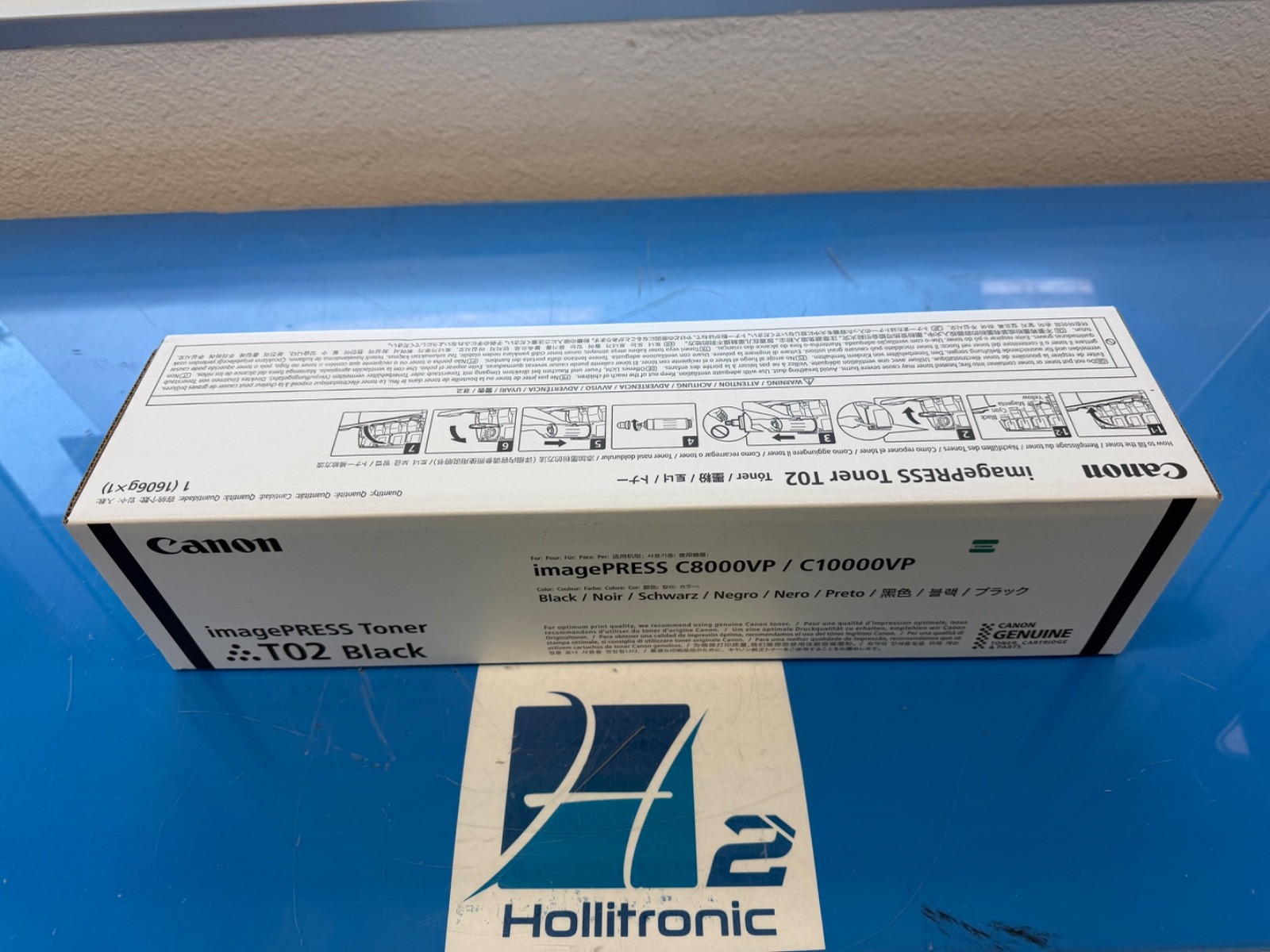 Canon T02 8529B001 Black Toner Cartridge imagePRESS C10000VP