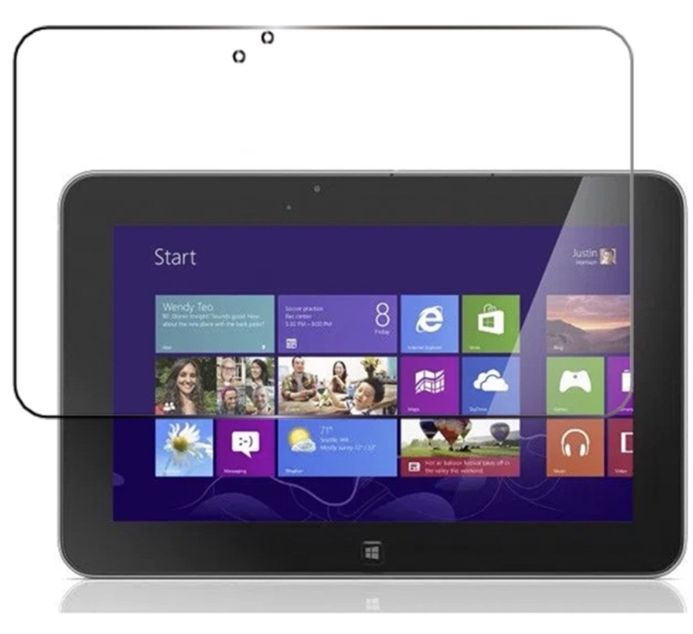 3M Privacy Screen Dell Tab XPS10 Latitude 10 Landscape 98-0440-5730-9