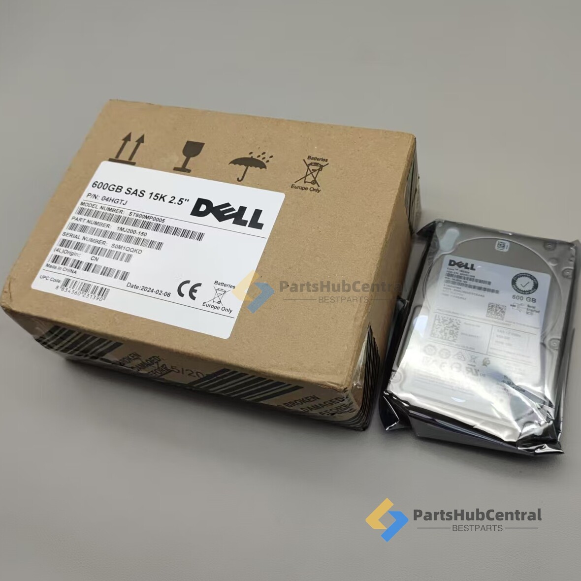 FPW68 ST600MP0005 Dell EXOS 600GB 15K RPM 12Gb/s 2.5" SAS SERVER HDD