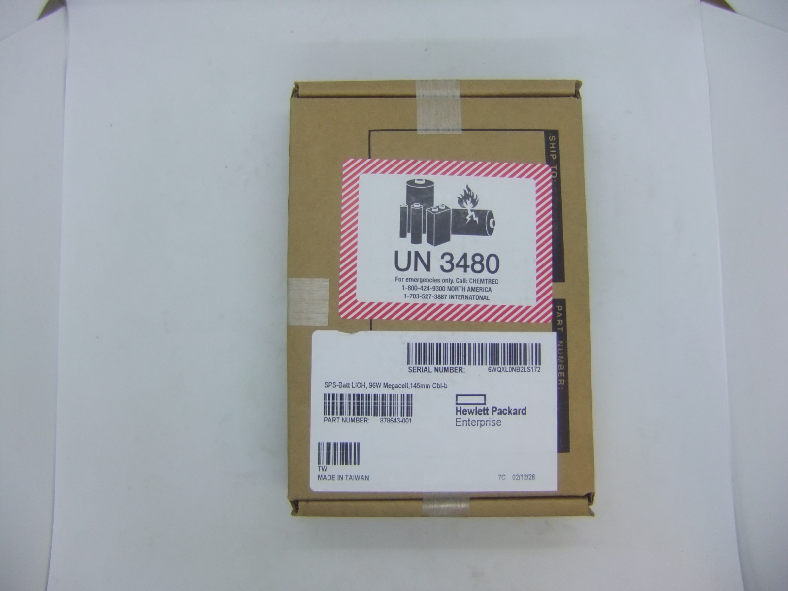 876850-001 Factory sealed HP 96W 145mm 5.7'' 881093-210 Battery dates 2026