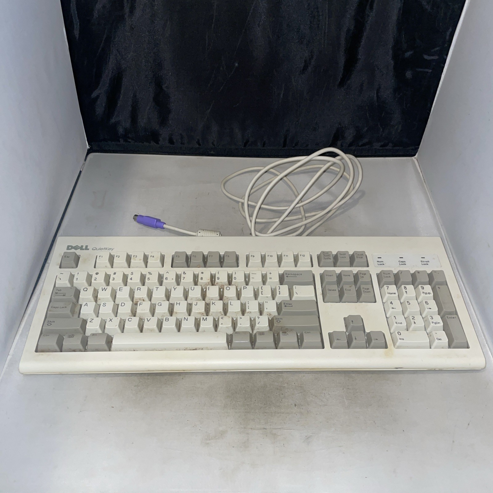 vintage Dell QuietKey RT7D5JTW keyboard