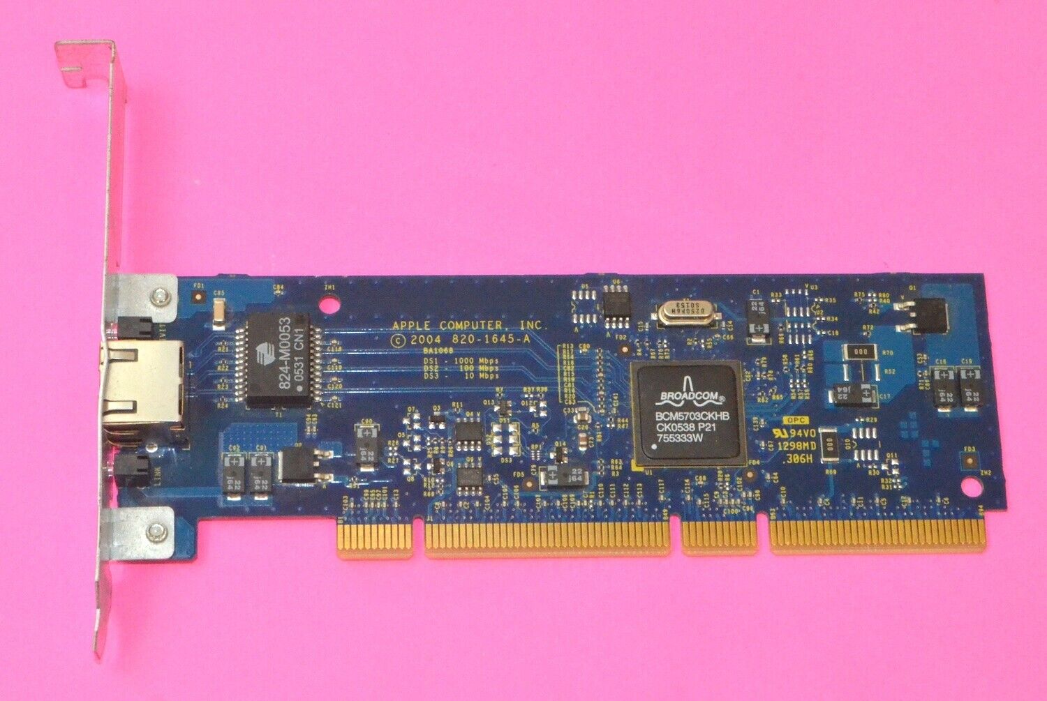 *Vintage* Apple PCI-X Gigabit Ethernet Card for XServe, G5, G4 *Used* 661-3172