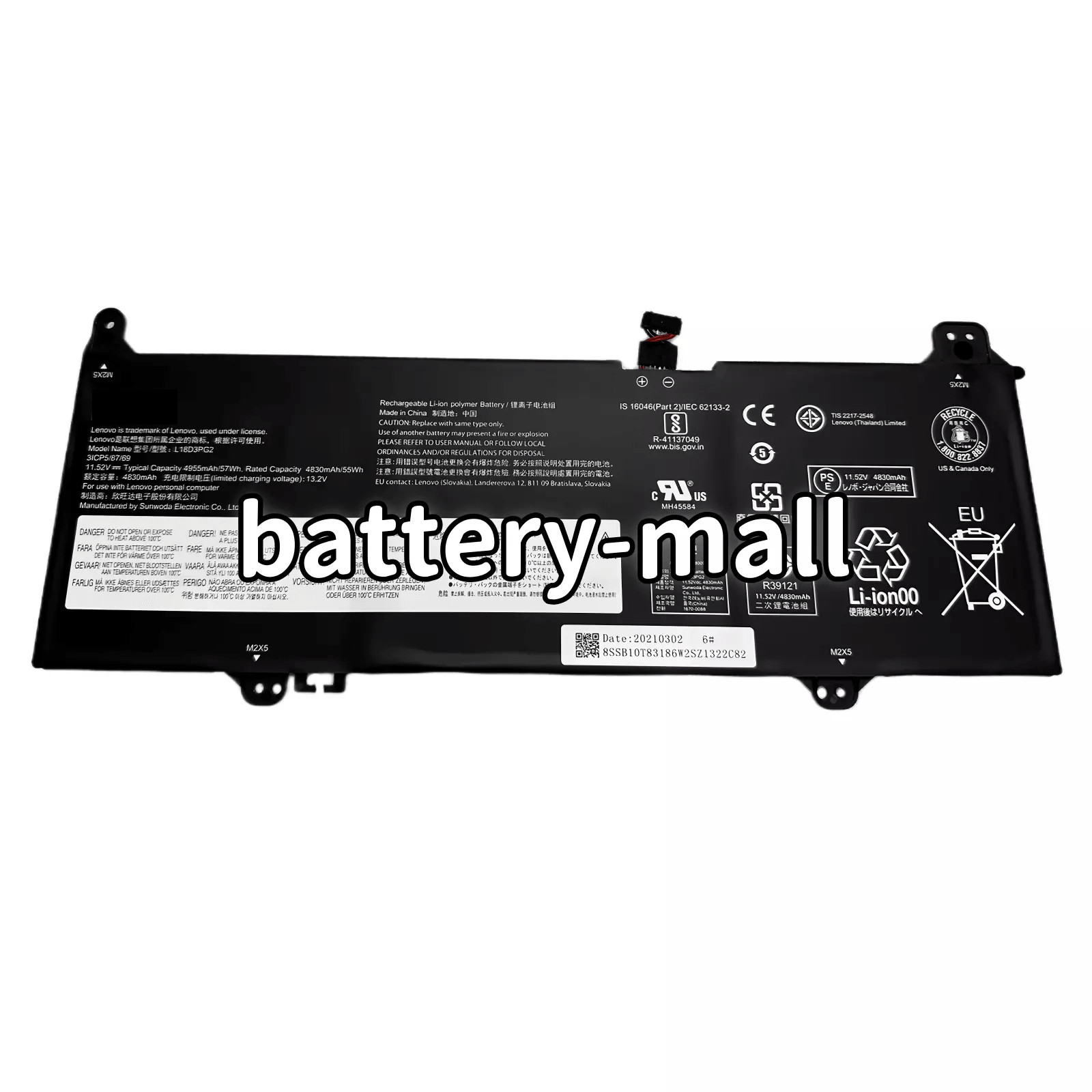 NEW  L18D3PG2  L18M3PG2 L18L3PG2 S345-14AST Battery for  14e Chromebook
