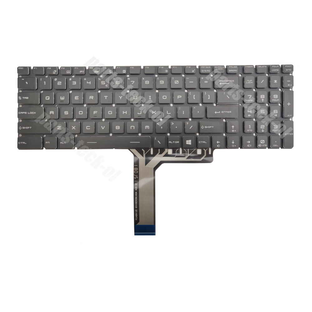For MSI Raider GE73 GE65 GE75 Leopard GP63 GP65 GP75 GS75 RGB Keyboard Backlit