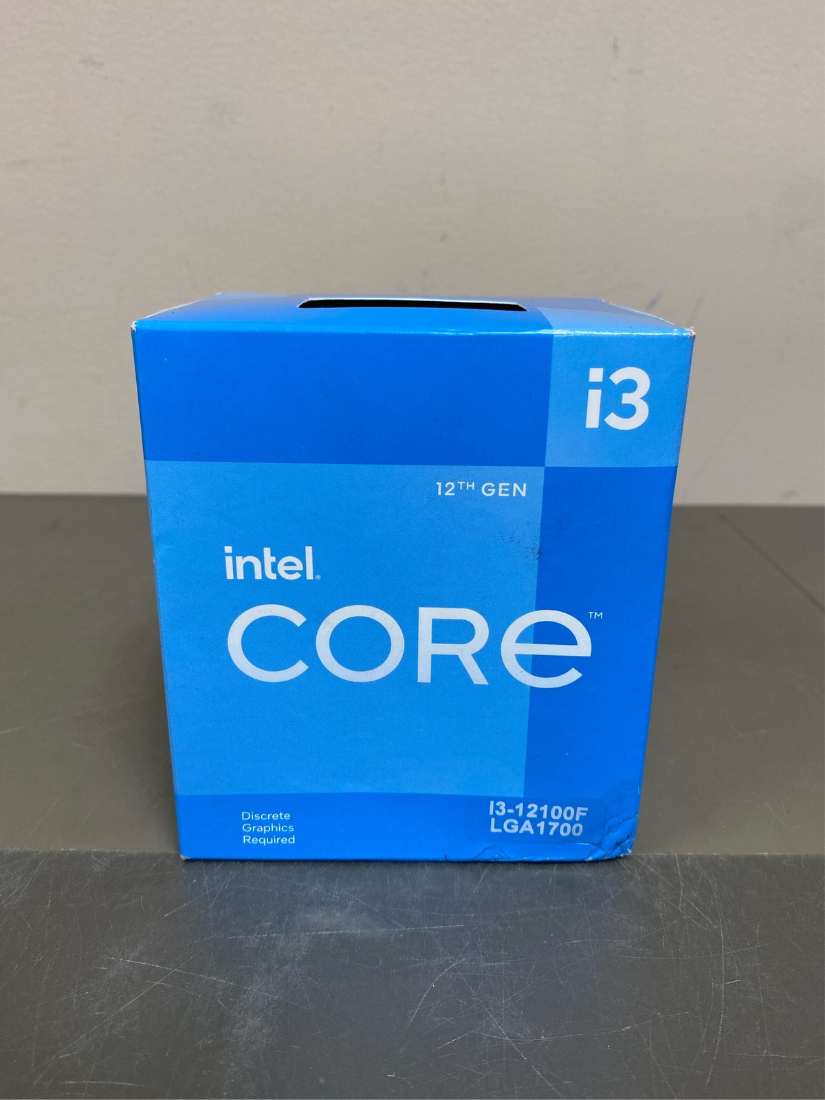 Intel® Core™ i3-12100F 12th Generation Desktop Processor (Base Clock: 3.3GHz, 4