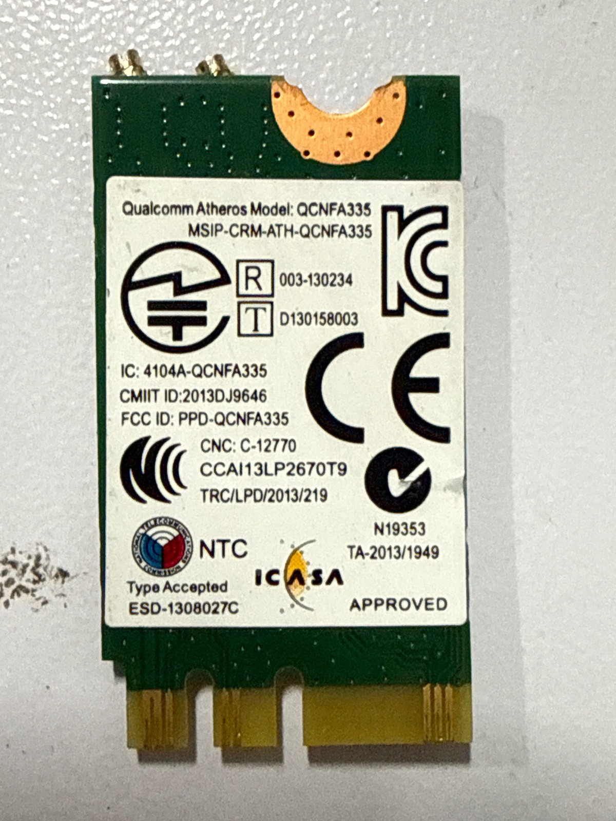 Qualcomm Atheros QCNFA335 Grade B