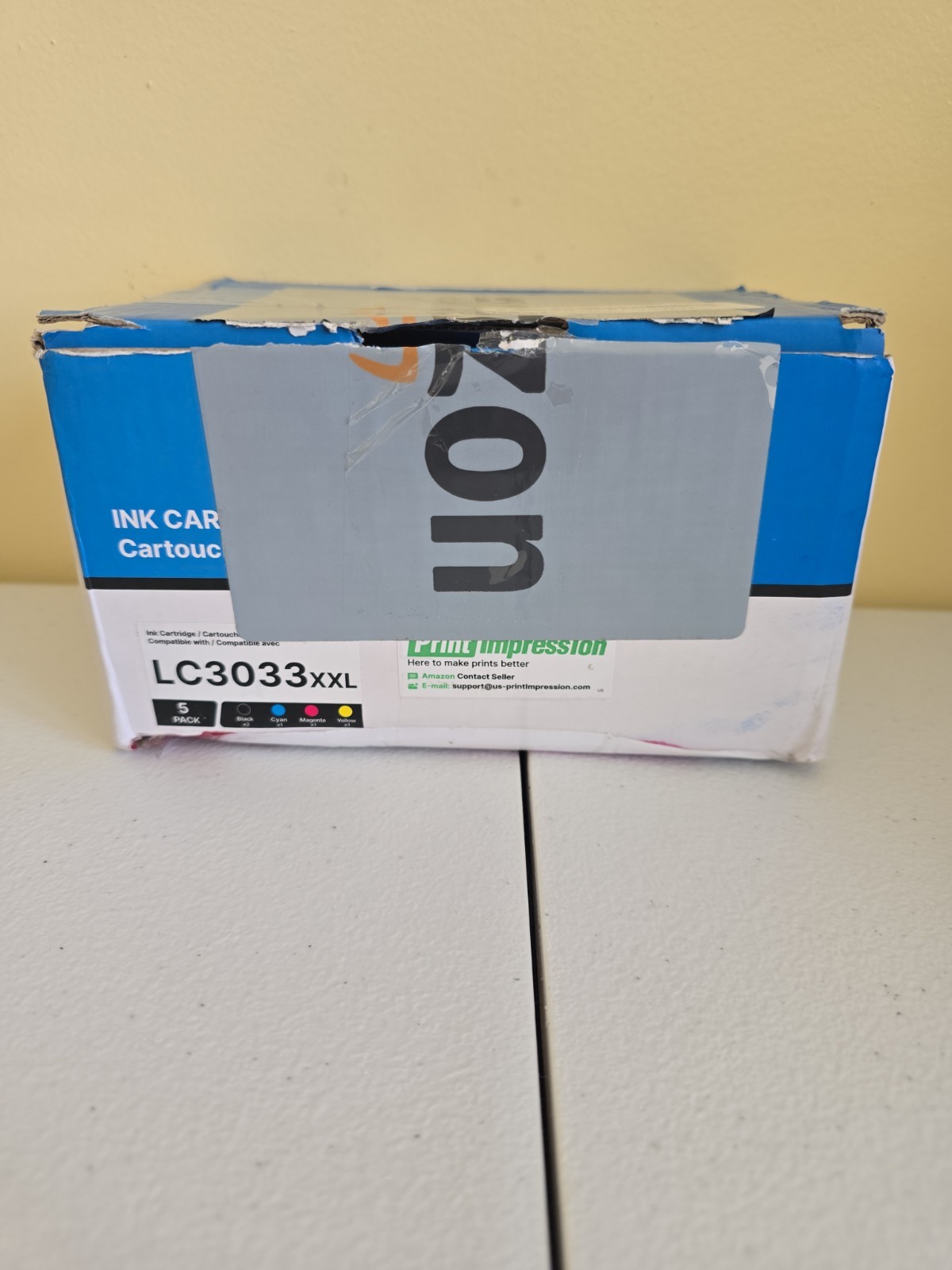 This item is a 5-pack of PrintImpression branded ink cartridges for Brother...