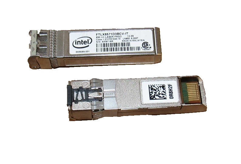 DELL Intel R8H2F FTLX8571D3BCV-IT 10GB 850nm MMF SFP+ Transceiver