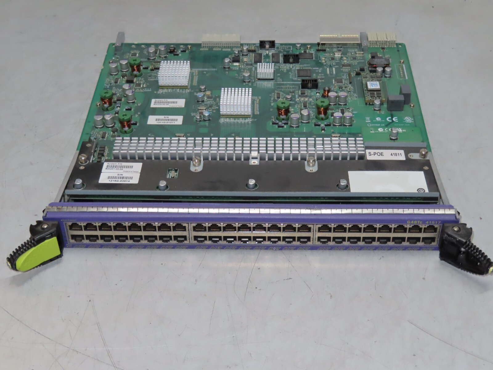 Extreme Networks Black Diamond BD8800 G48Tc 41517 - 8-Port BASE-T Module