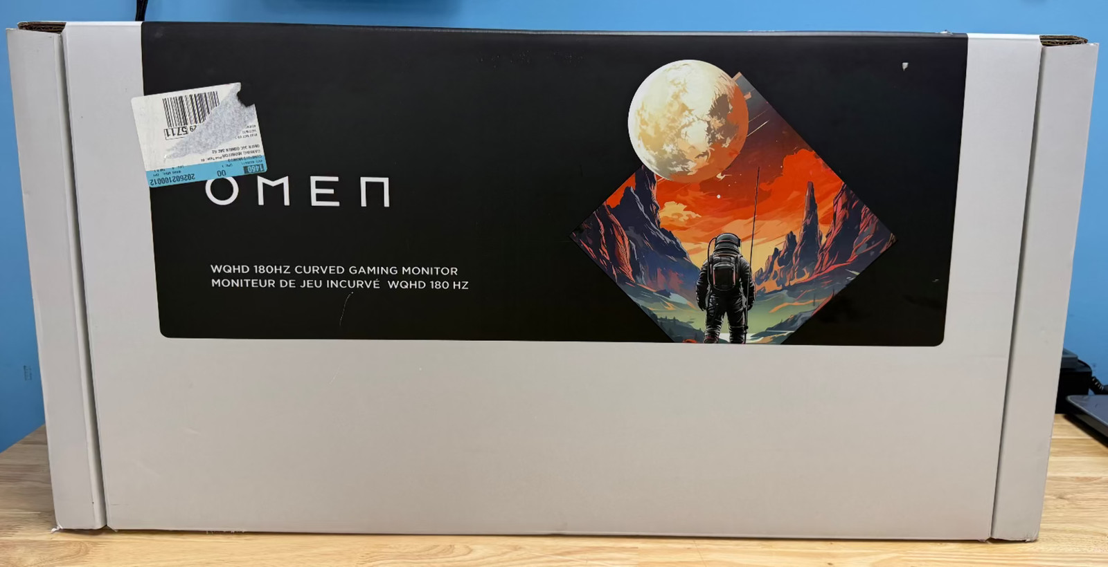 HP Omen 34c G2 34" WQHD 180Hz Curved Gaming Monitor 21:9 Ultrawide - Open Box