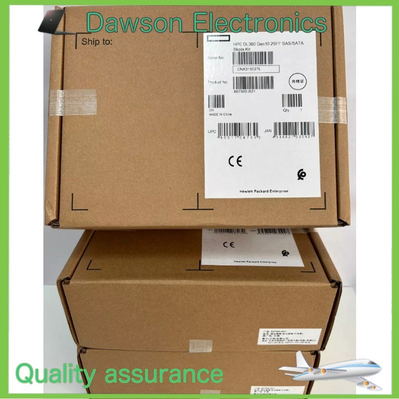 867966-B21 NEW HPE 869422-001 DL360 Gen10 2SFF SAS/SATA Backplane Kit 875554-001
