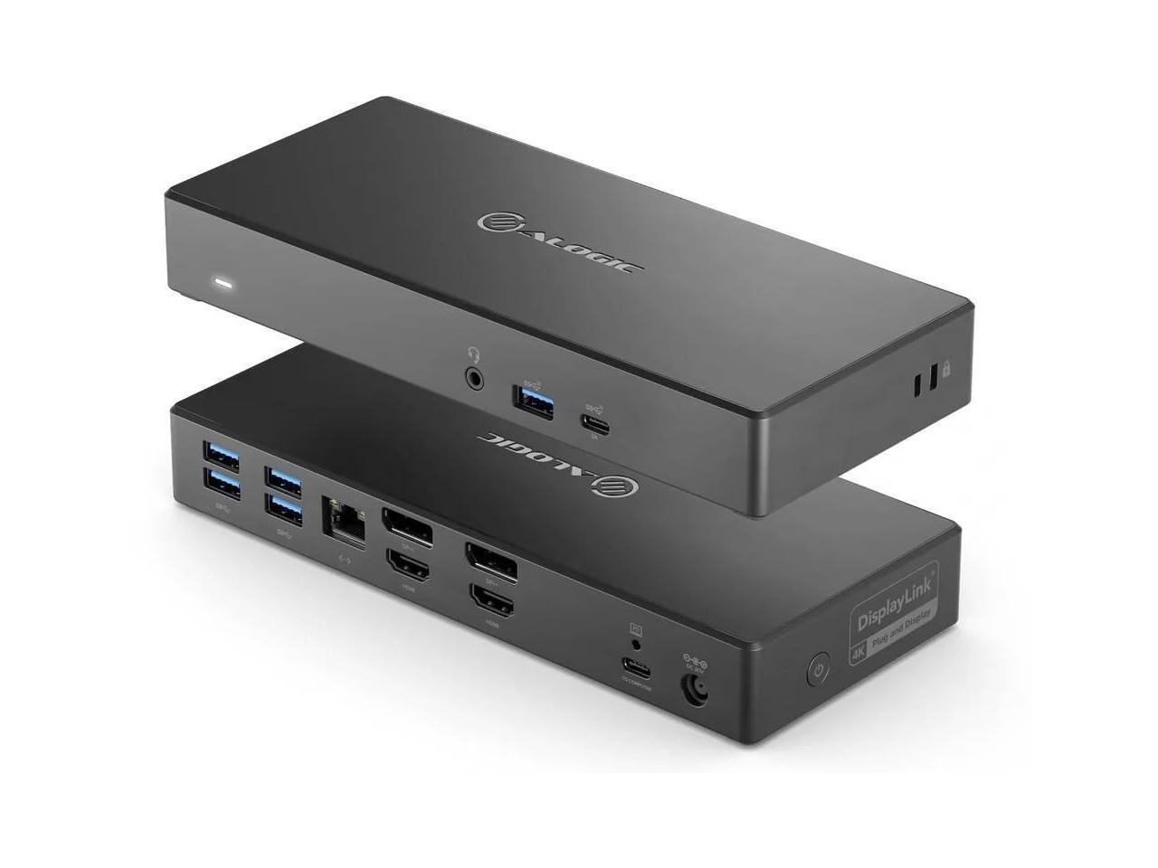 Alogic DA2 Universal Dual 4K Docking Station with 100W PD - DUCDA2-USIN