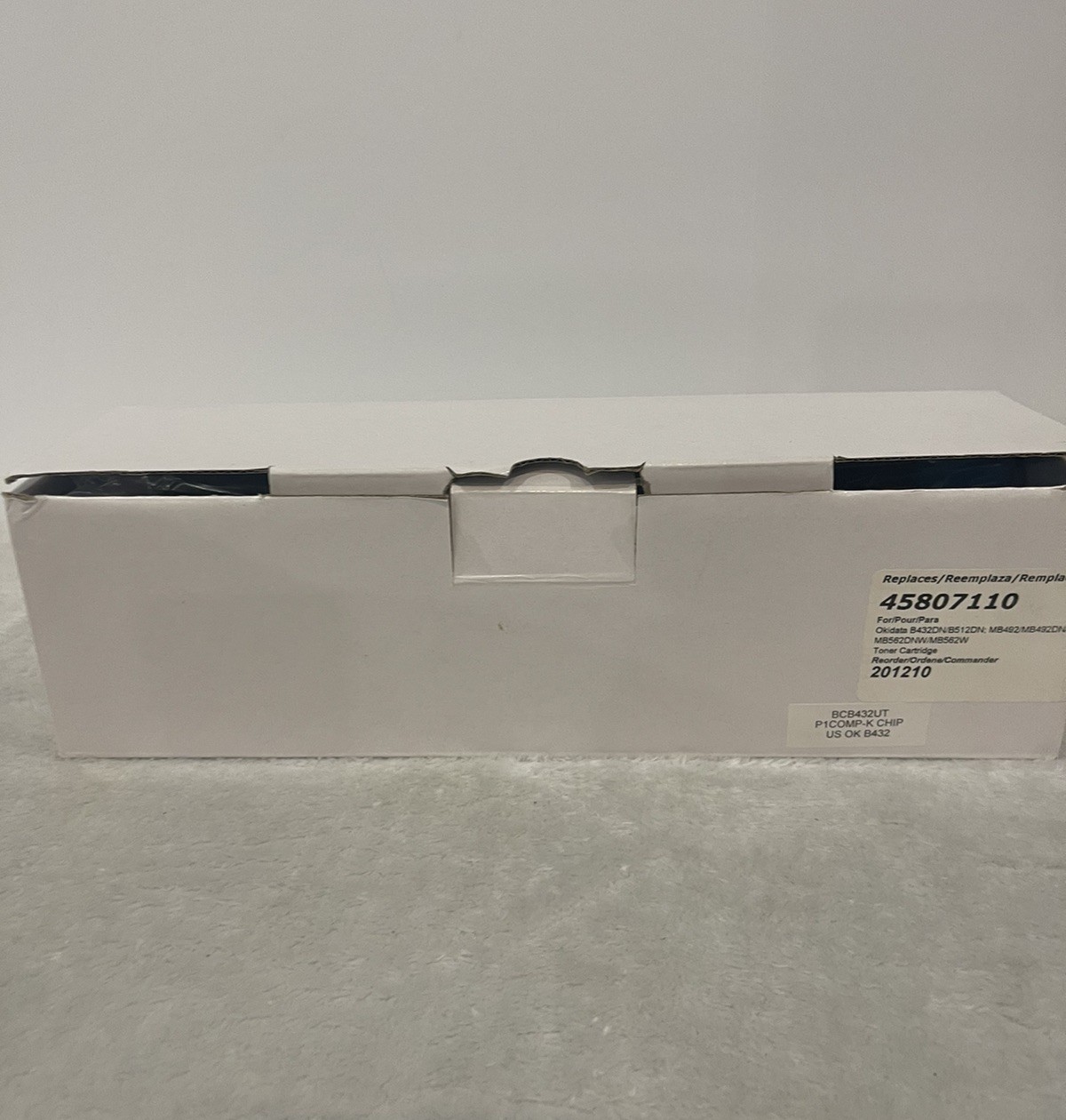 OKIDATA Toner 45807110 B432dn B512dn MB562dnw MB492dn MB562dnw MB562w MB492