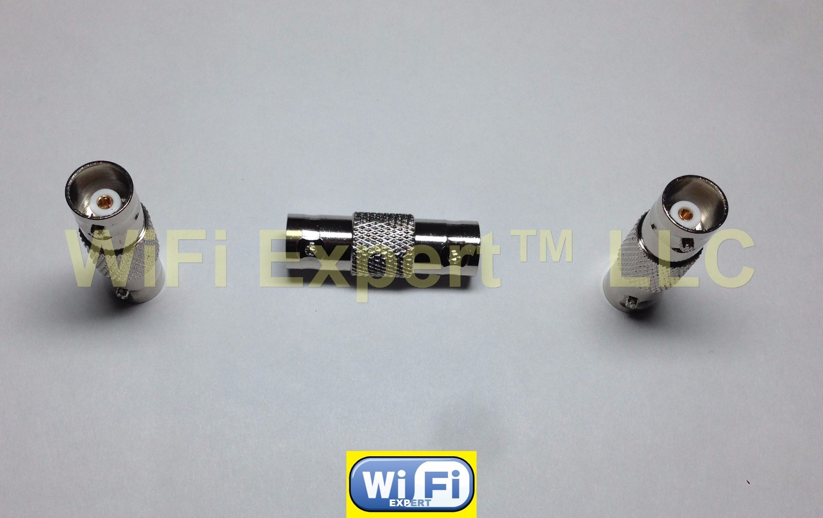 1 BNC female to BNC female Barrell In Series RF Cable Adapter Connector USA