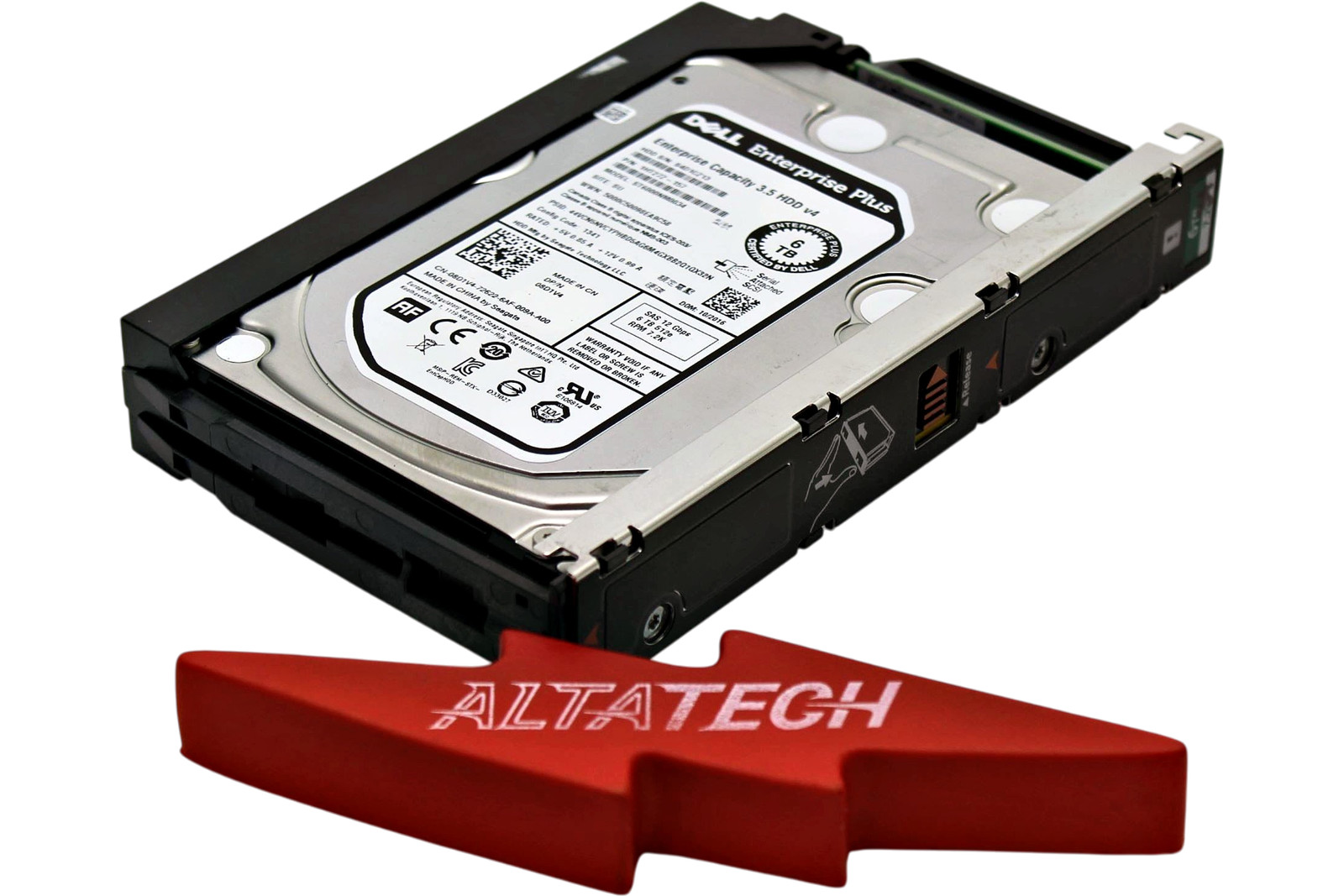 Dell 8D1V4-CML 6TB 7.2K SAS 3.5 12G 512E HDD Hard Drive Compellent SCV2080 Tray