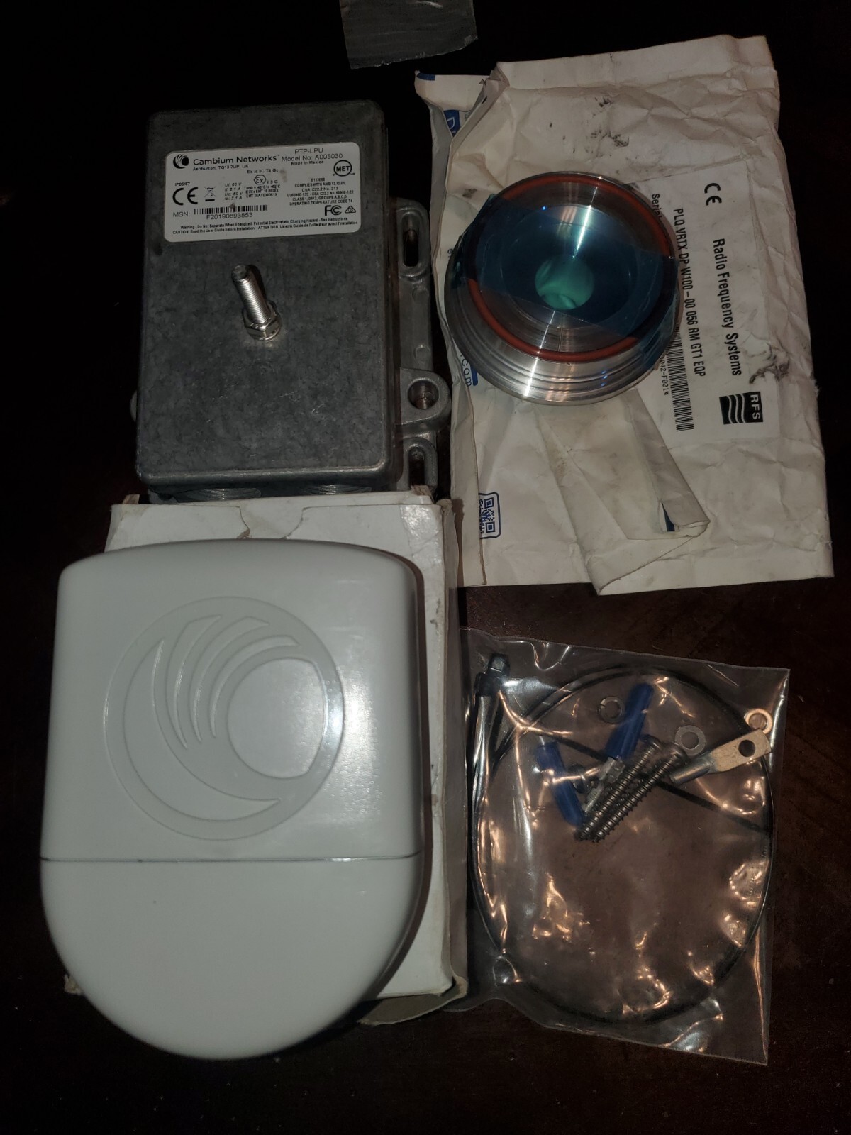 LPU, Surge Supressor, And Transition Coupler Cambium Networks PTP System
