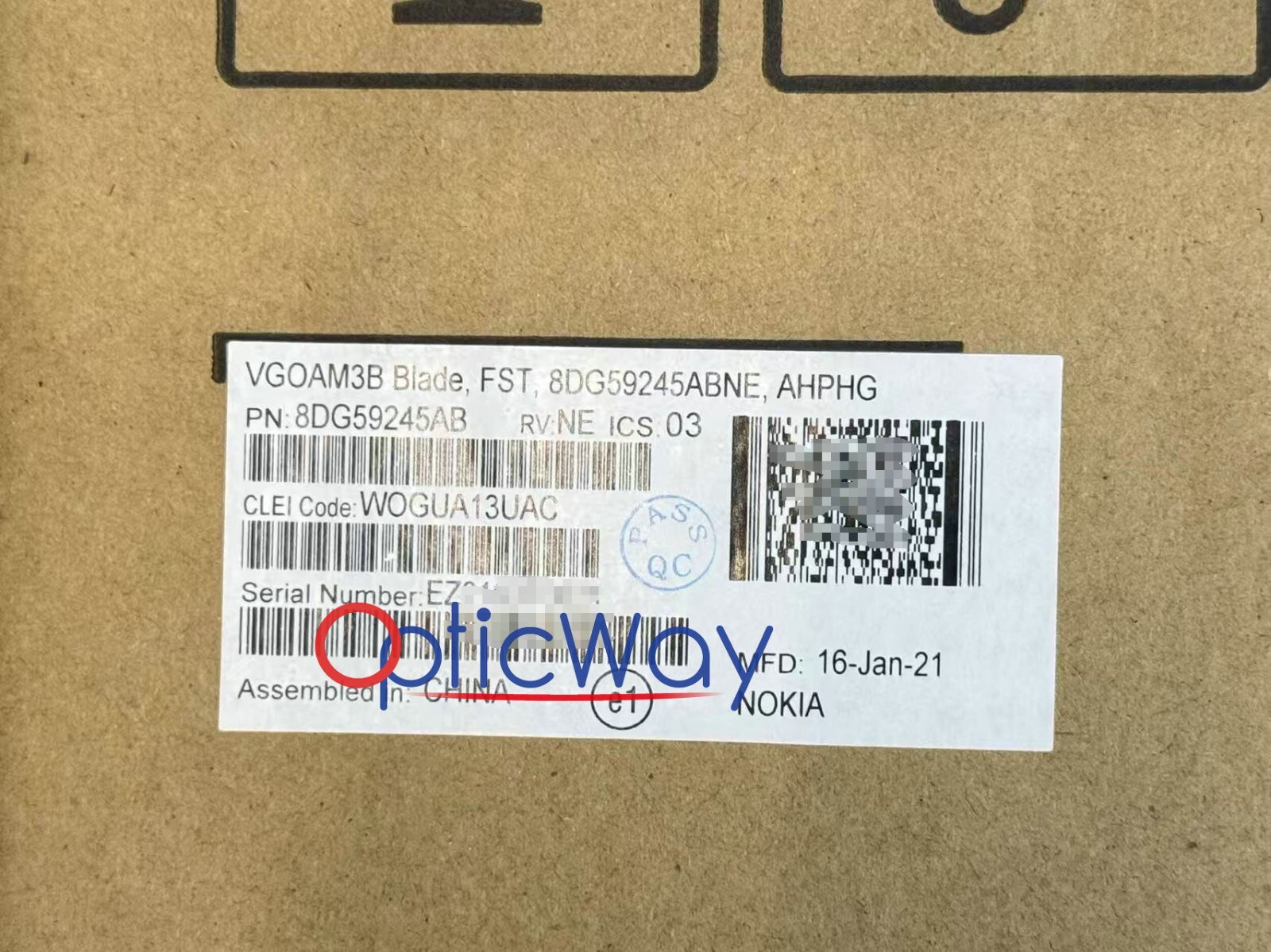 Nokia-Alcatel-Lucent  8DG59245AB Alcatel Lucent AHPHG with High Power Amplifier