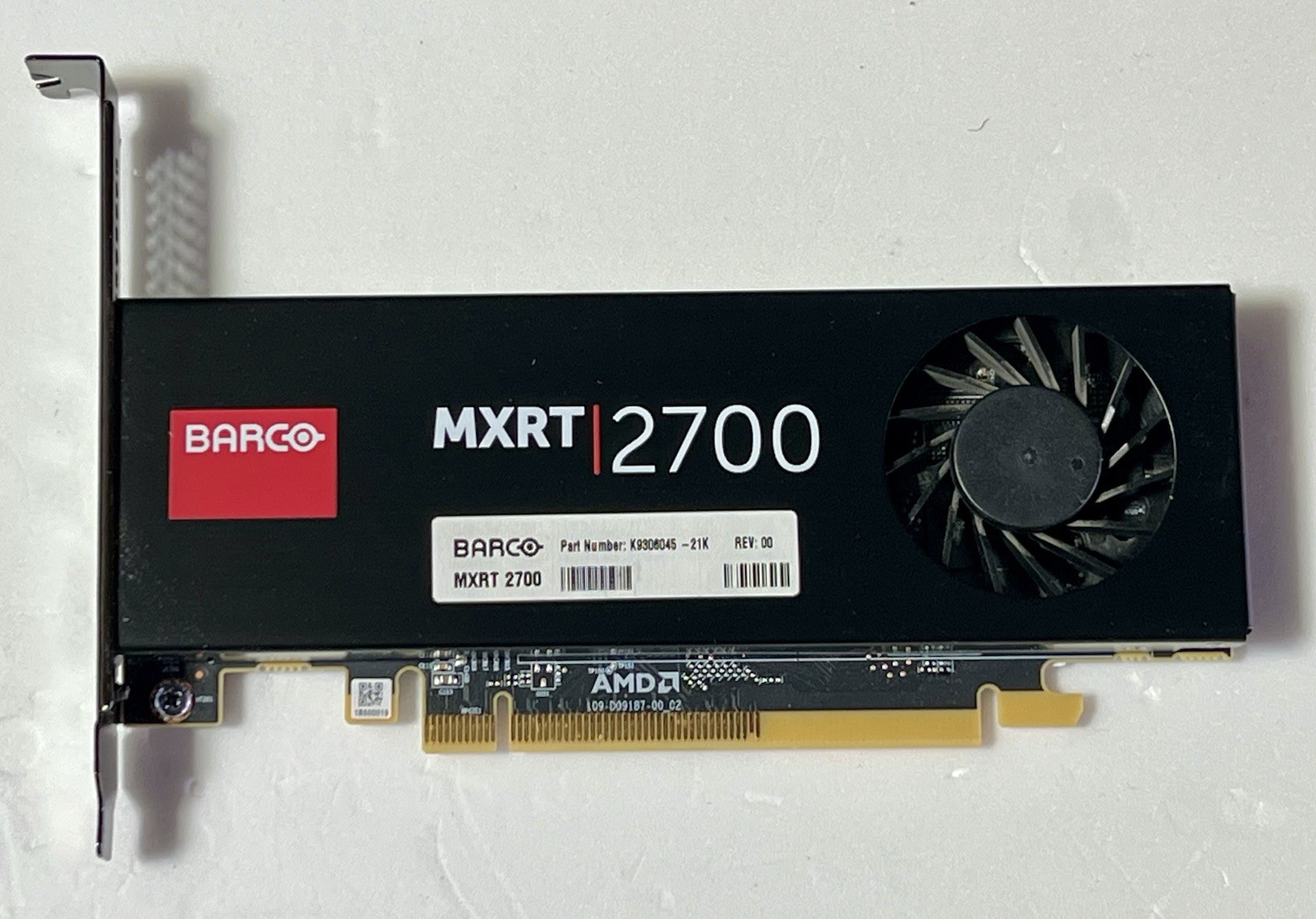 Barco MXRT-2700 2GB GDDR5 H Profile PCIe GPU Medical Display Controller K9306045