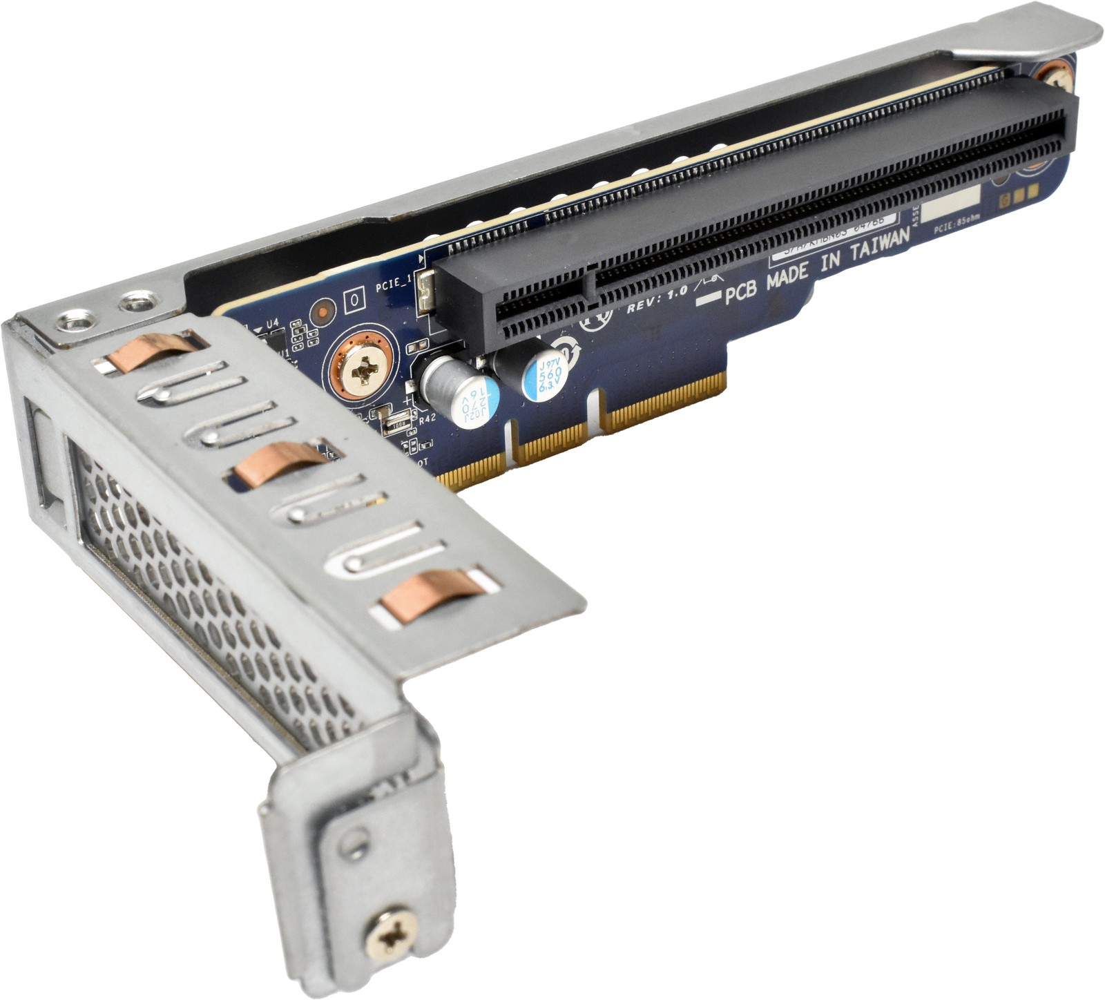 Gigabyte G292-Z20 /-280 PCIe x16 Low Profile Riser Card CRSG01A + Cage Left Side