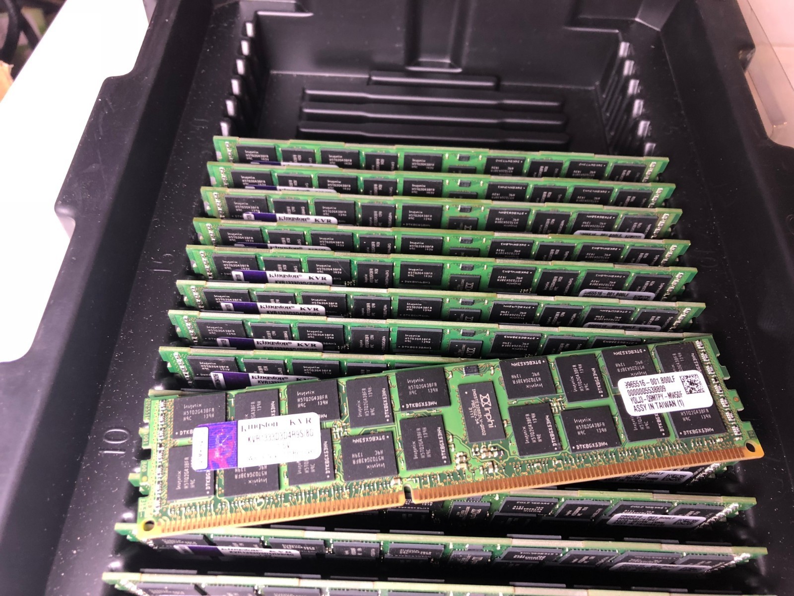 2 x 8GB Kingston KVR1333D3D48R9S/8G ValueRAM KVR 16GB PC Server RAM 1.5V