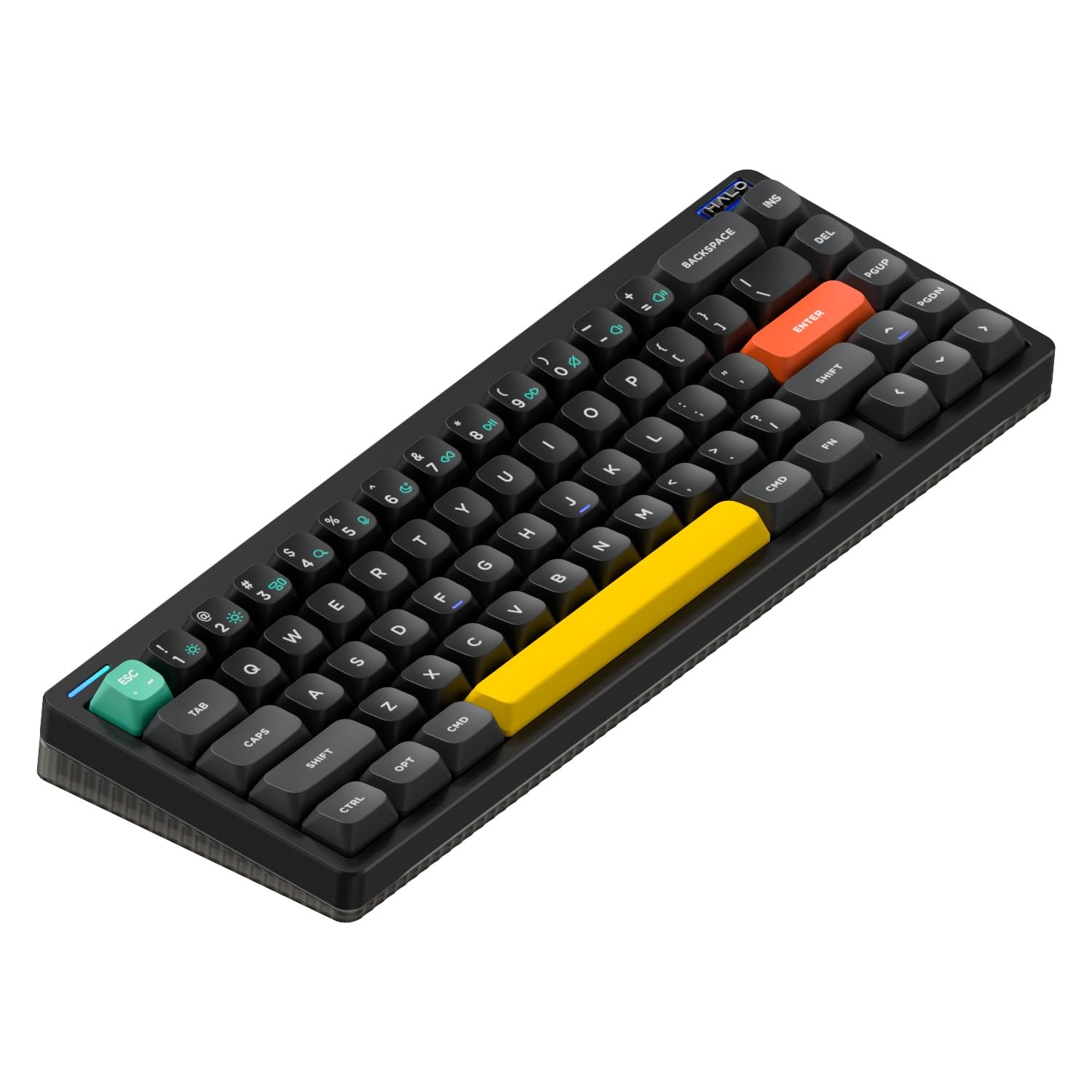 nuphy Halo65 V2 Wireless Mechanical Keyboard with PBT Keycaps, 65% Hot Swappa...
