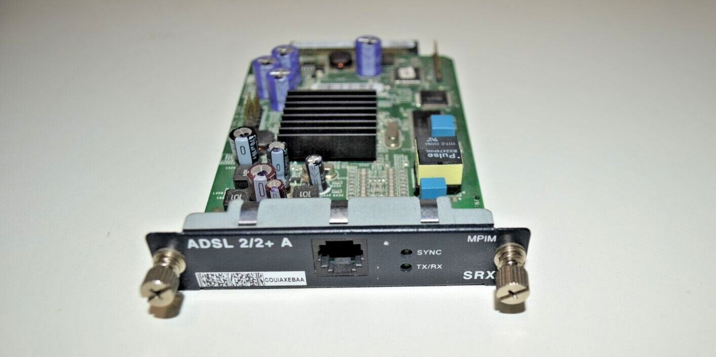 Juniper SRX-MP-1ADSL2-A (P/N 750-029143) - Juniper ADSL 2/2+ A Module
