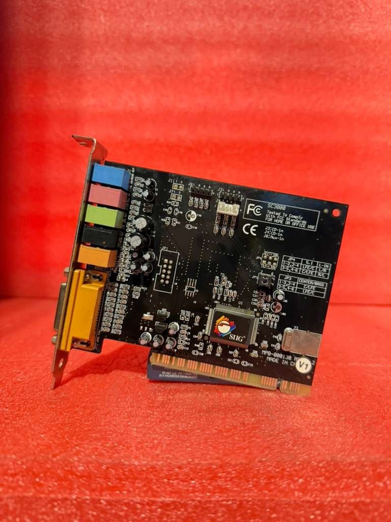 SIIG PCI Sound Card SC3000 Diamond Audio Vintage Gaming Win Dos Blaster Comp