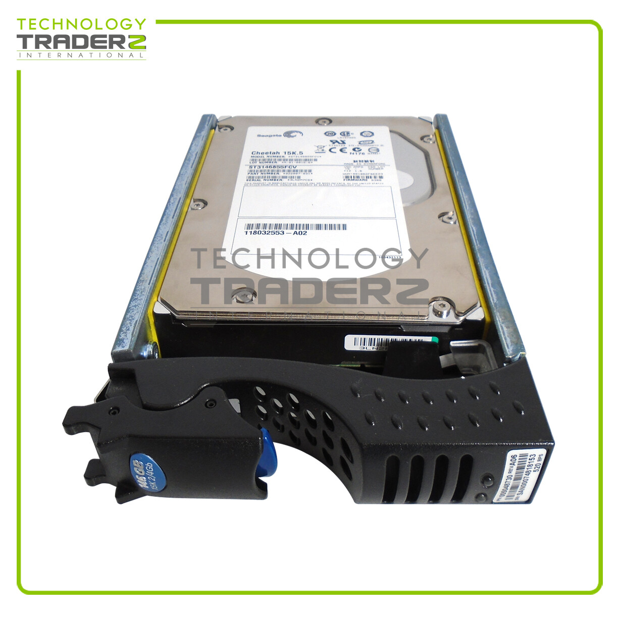 005048730 EMC 146GB 15K Fibre Channel 4G 16MB 3.5" Hard Drive ***Pulled***