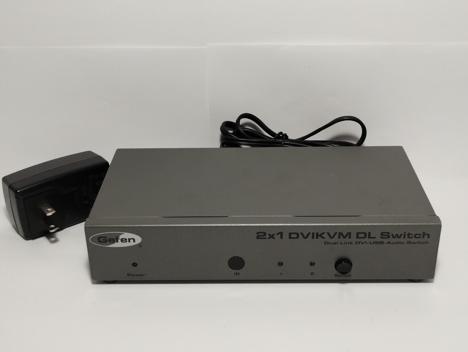 Gefen 2x1 DVI KVM DL Dual Link DVI USB Audio Switch EXT-DVIKVM-241DL