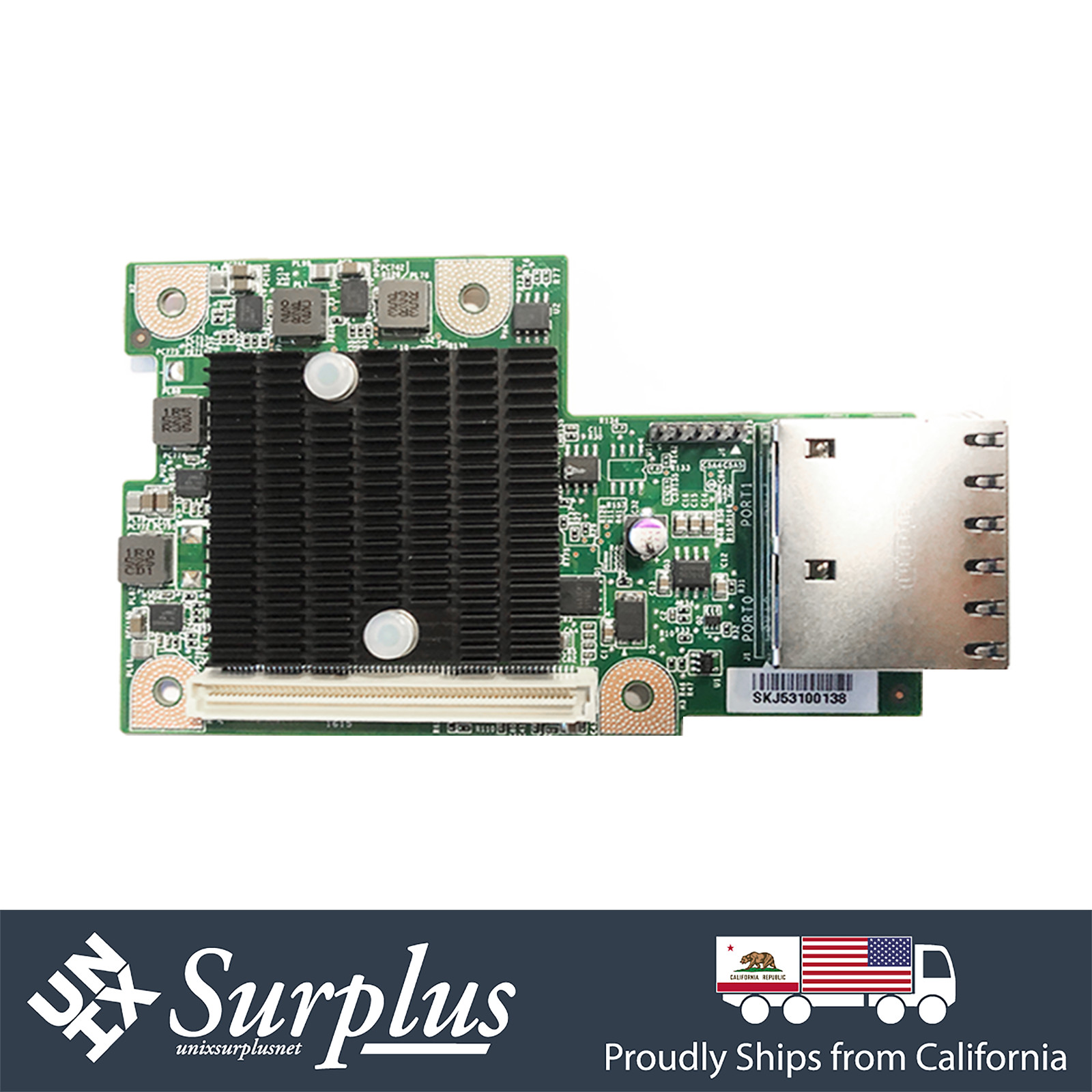 OCP Quanta Dual port 10GB RJ45 Intel X540 TX2 Ethernet PCIe Mezzanine Card