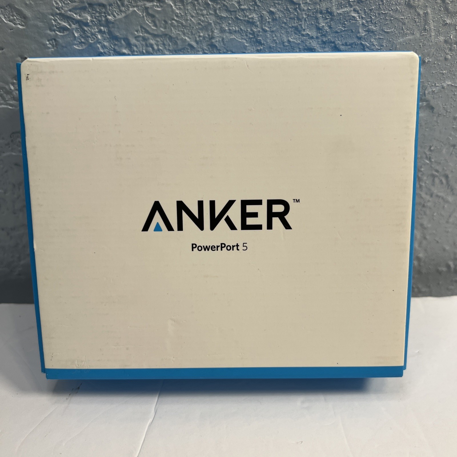 Anker A2124 PowerPort 5 IQ 40W 5-Port USB-A Wall Charger - New