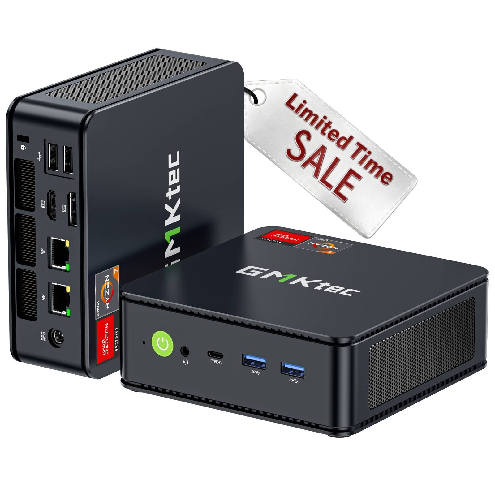 GMKtec M6 Ultra Mini PC AMD Ryzen 7640HS Up to 5.0GHz 32GB DDR5 RAM 512GB SSD 4K