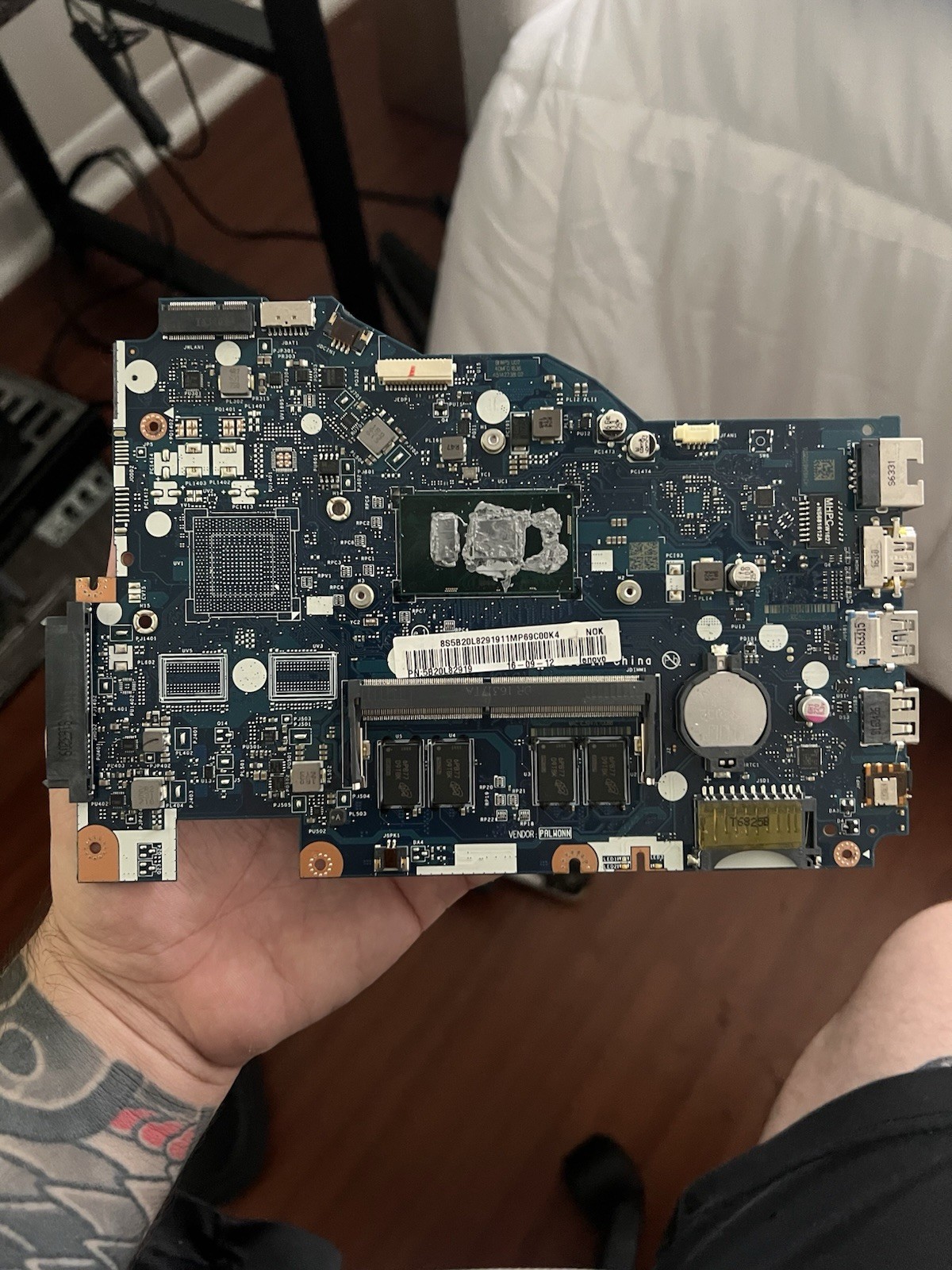 5B20L82919 for Lenovo Ideapad 110-15ISK i5-6200U  laptop Motherboard LA-D562P
