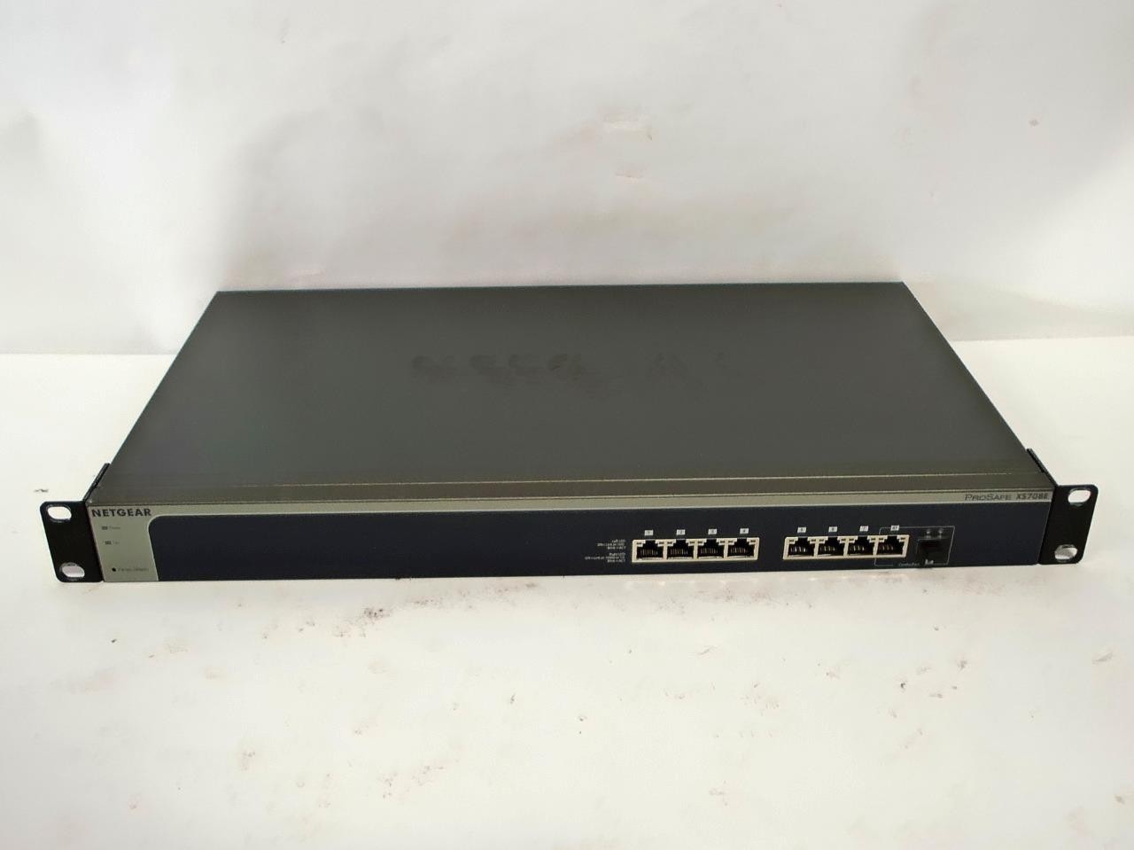Netgear XS708E-100NES 8-Port 10-Gigabit ProSAFE Plus Switch