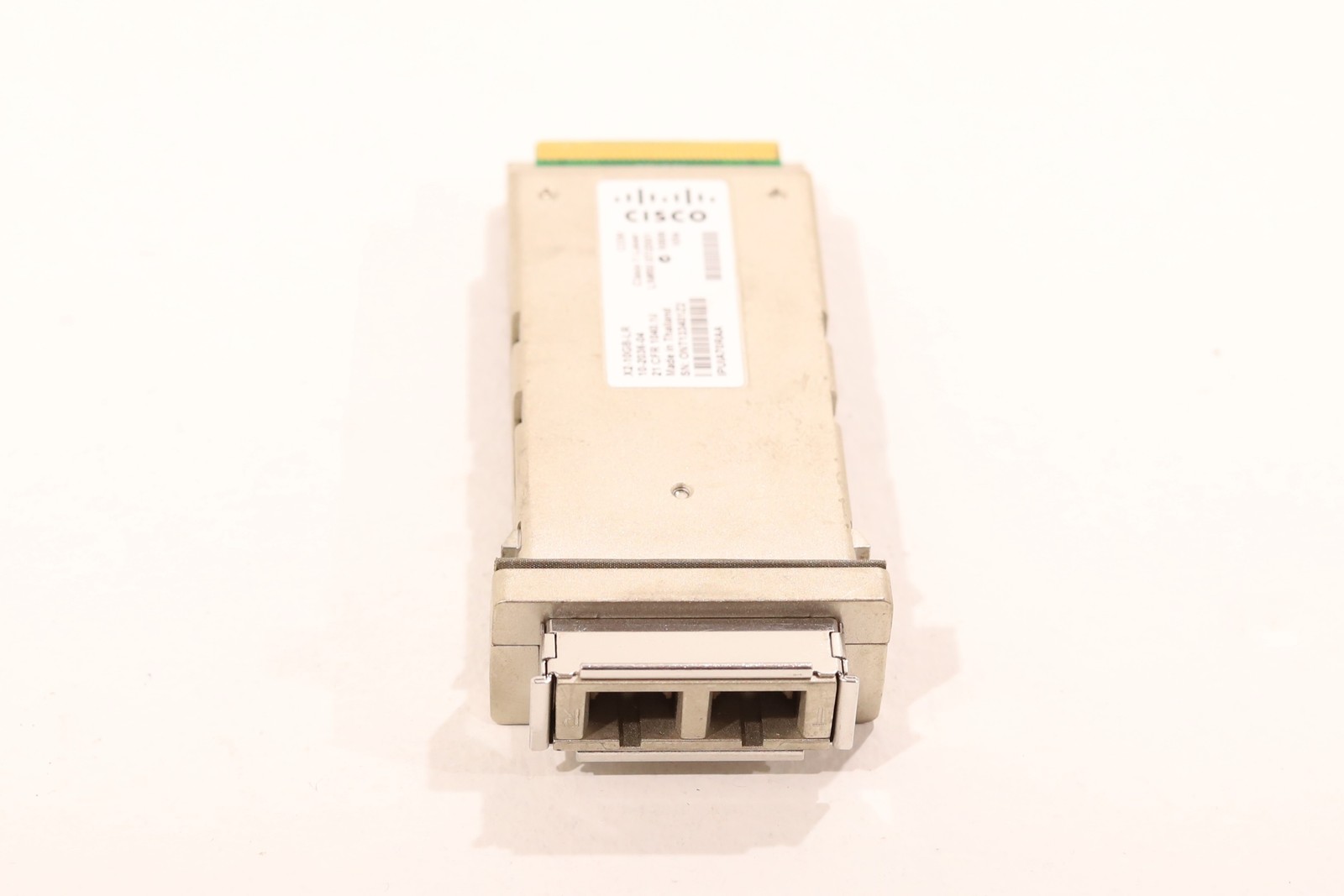 Cisco X2 X2-10GB-LR 10GbE SMF 10KM Transceiver Module P/N: 10-2036-04 Tested