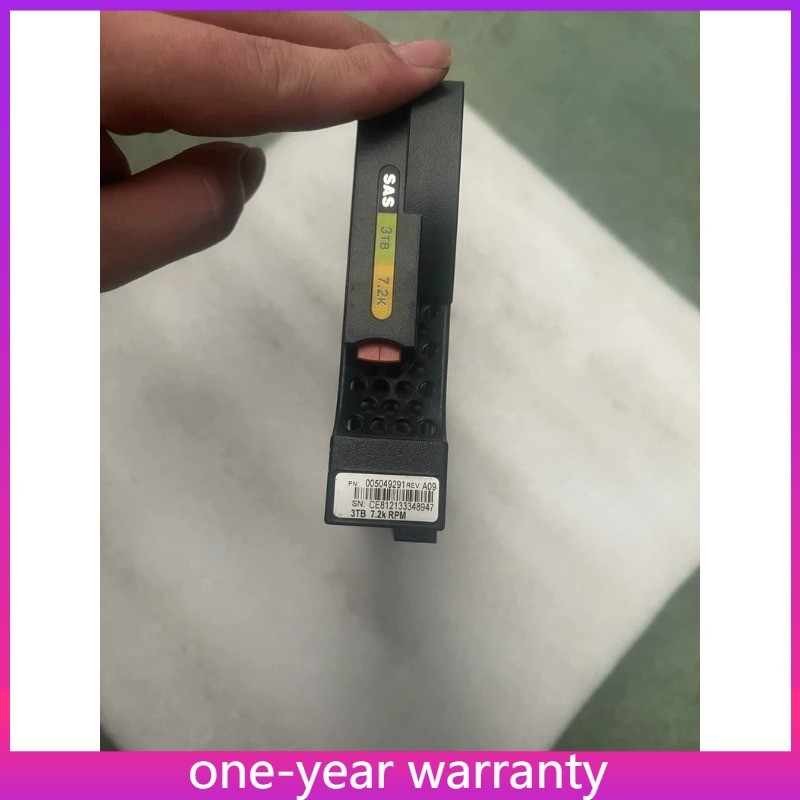1PCS 005049291 EMC V2-PS07-030 005049291 005049948 005050747 3.5" 3TB VNXE Hard