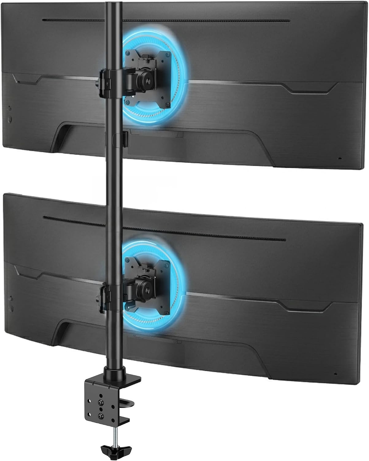 Mount-It MI-12014 Dual Ultrawide Monitor Mount Vertical 17-49in 44lb VESA