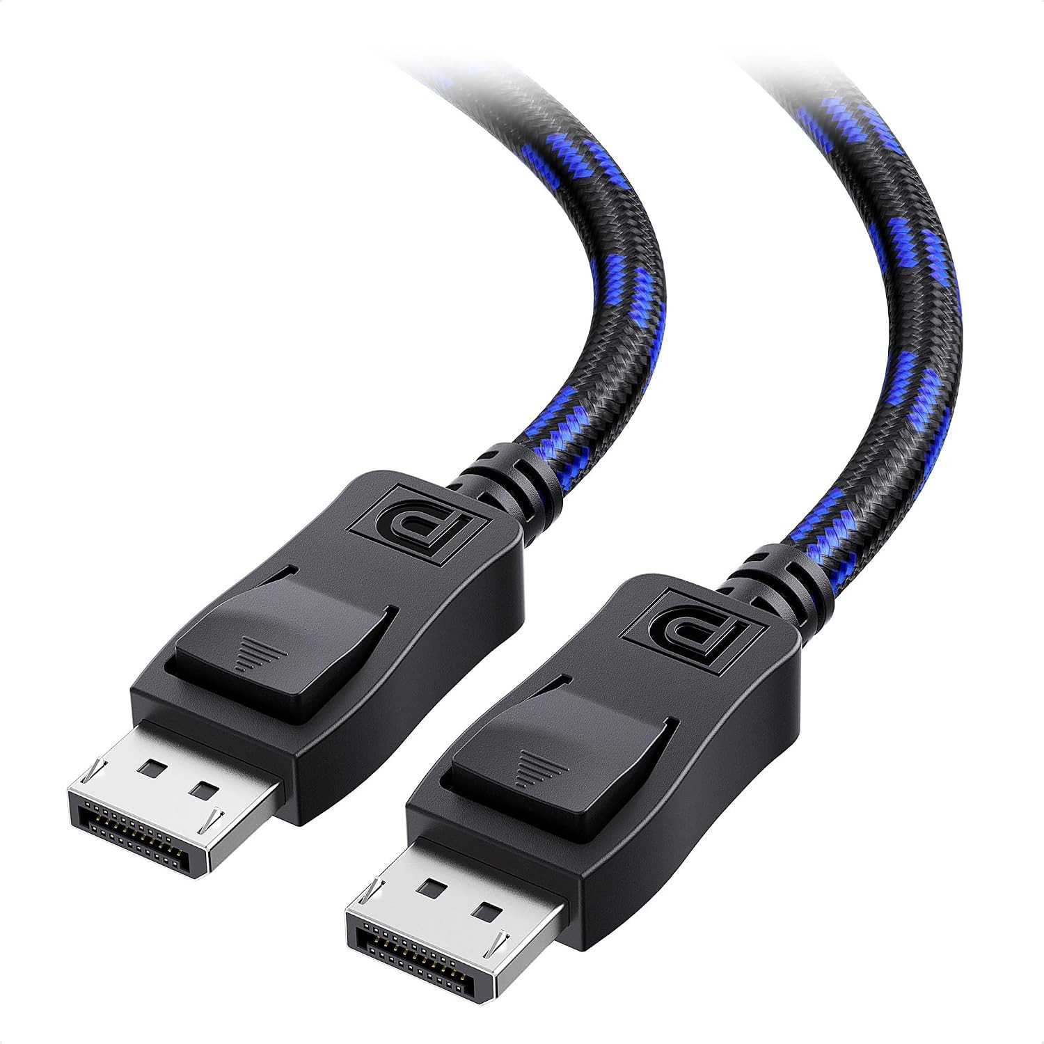 [VESA Certified] 32.4Gbps Braided Displayport Cable, 6Ft