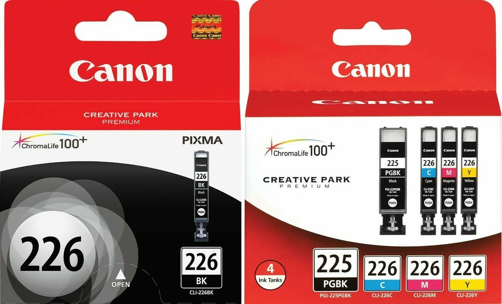 Genuine Canon PGI-225 CLI-226 5 Set Ink Cartridge PIXMA MX892 MG5320 (No Box)