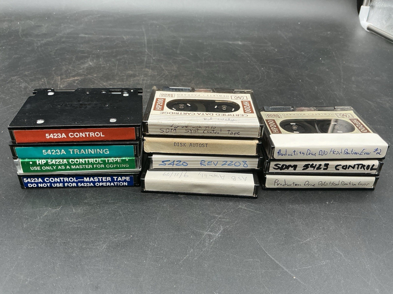 RARE HP 5423A Structural Dynamics Control Master Training Software Tape Lot