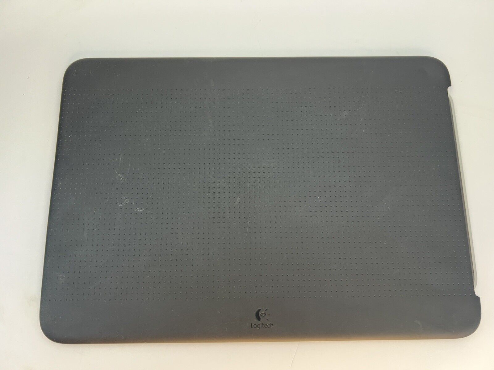 Logitech N315 Portable LapDesk Black With Mouse Pad Gray