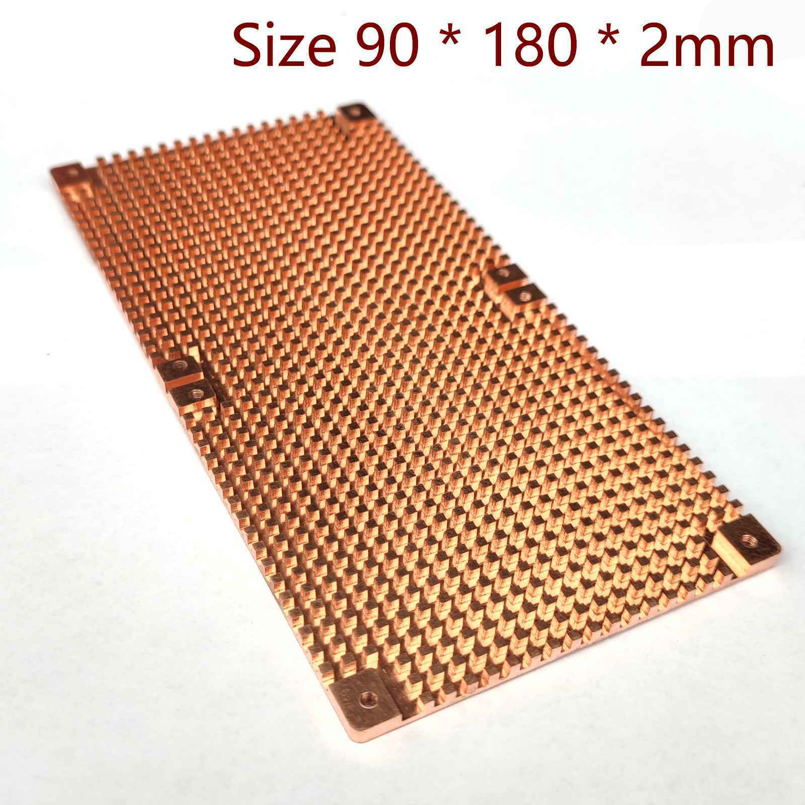 RTX3090 Cooling Ultra Thin Pure Copper Mechanical Hard Disk Cooler Heat Sink